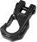 Qezodsx 3/8 Windenhaken Heavy Duty, ATV-Windenhaken, Windenschlepp-U-Klemmen-Gleithaken für Synthetisches Seilwindenkabel ATV UTV(A)