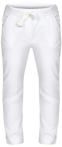 simaranda Damen Jogginghose Vintage Look – Stylische Sweatpants mit Aufdruck & Tunnelzug – Bequeme Freizeithose Baumwollmix – Loose Fit Joggpants für Sport & Freizeit – Modell 21515