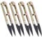 Nähschere, Stickschere, U-förmiges Scherenwerkzeug, 8 Stück, U-förmige Schere, Tragbar, Praktisch, für Kreuzstich, Stickerei, Nähen, Trimmkopf, Kleine Schere, Garnschere