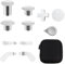 Thumbsticks D-pads Paddles Trigger Buttons Replacement for Elite Series 2 Model1797 & Elite Series 2 Core Controllers (10 IN 1 White)