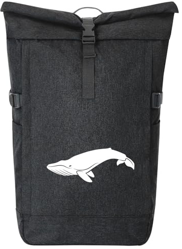 Huuraa Kurierrucksack Wal Silhouette Geschenk