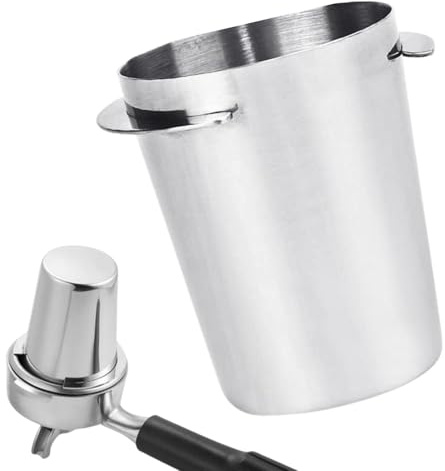 Anillo dosificador de 51 mm, vaso dosificador de café de 51 mm, vaso medidor de café expreso de acero inoxidable, accesorios de café, para vaso dosificador de 51 mm, accesorios de espresso, color
