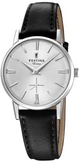 Festina Damen Analog Quarz Uhr mit Leder Armband F20254/1
