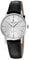 Festina Reloj Mujer F20254/1 Special Prices Caja de Acero Inoxidable 316l Plateado Correa de Cuero Negro