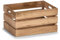 Zeller 15167 Aufbewahrungskiste Vintage, Holz, braun, ca. 39x29x21,5 cm, Natur