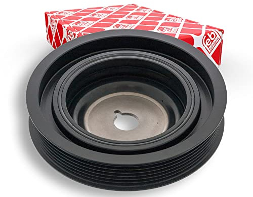 febi bilstein 100981 Riemenscheibe (entkoppelt) für Kurbelwelle, 1 Stück | Kompatibel mit: RENAULT CLIO III, CLIO III Grandtour, CLIO IV, CLIO IV Grandtour, MODUS / GRAND MODUS, TWINGO II