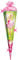 3-D Glitzerborte + Glitzer Effekt ! Schultüte - Tänzerin - Ballerina/Prinzessin - 70 cm - Filzabschluß - Zuckertüte - mit Holzspitze - Roth - Mädchen ..