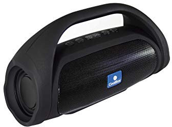 CoolStone 05 – Altavoz Bluetooth, portátil con hasta 5 Horas de autonomía, inalámbrico o alámbrico, microSD, Carga en 2.5 Horas, función Manos Libres. Color Negro