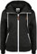OXMO OXTila Damen Übergangsjacke Jacke mit Kapuze Reißverschlusstaschen Regular fit, Größe:2XL, Farbe:BLACK (799000)
