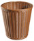 1pc Rattan Trash Can Bamboo Garbage Bin Laundry Baskets Hand-woven Rubbish Container Rattan Wastebasket Plastic Trash Bin Household Wastepaper Basket Willow Basket Office Wooden