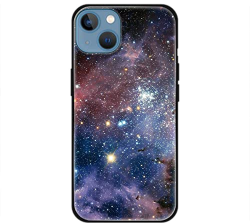 König Design Schutzhülle Kompatibel mit Apple iPhone 13 Hülle TPU Eckenschutz Stoßfest Dünn Kratzfest Handyhülle für Apple iPhone 13 - Universum