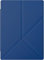 Compatibile con 2016 Kobo Aura One 7.8 Custodia protettiva pieghevole in pelle for e-book Custodia anti-caduta for risveglio intelligente(Dark blue)