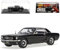 alles-meine.de GmbH Ford Mustang Shelby GT500 1967 I 2. Generation Coupe matt Schwarz Creed Rockys Vermächtnis 1/43 Greenlight Modell Auto mit individiuellem Wunschkennzeichen