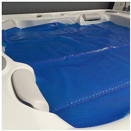 GONCBKVN Rectangle Swimming Pool Solar Cover, 1m/2m/3m/4m/5m/6m/7m/8m Long, Blue Bubble Solar Blanket for In-Ground Pools/Above-Ground Pools/Spa and Hot Tub (Size : 3m x 3m/10ftx10ft)