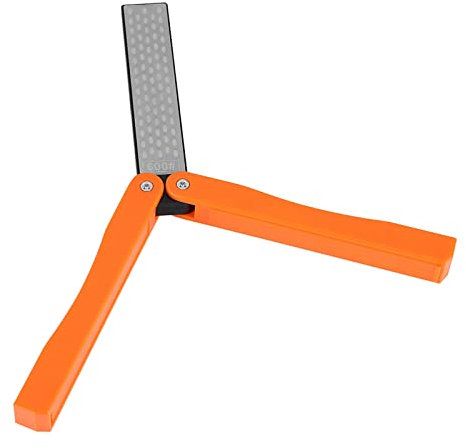 Pierre à Aiguiser pour Outils de Jardin DMT Aiguiseur de Couteaux de Poche Aiguiseur de Couteaux de Poche Pliable Grain 400600 Pierres à Aiguiser Double Face Sécateurs Loppers ou