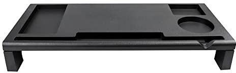MSCHENZW Computer Monitor Stand Display Riser Stand with 3 Piece USB Port Desktop Organiser