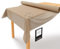 LILENO HOME Tischdeckenrolle 1,10 x 25 m - Tischdecke Beige aus Vlies - Stoffähnlich, abwaschbare Tischdecke als Rolle, Meterware Tischtuchrolle - Einweg Papiertischdecke Rolle Alternative