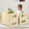 Yornoli Toddler Table and Chairs Set–Kids Children Table and Height-Adjustable Chair Sets, Safe and Sturdy, Ideal for Play, Drawing, and Eating – Perfect for 1-3 Years Old, Easy to Assemble, BPA-Free