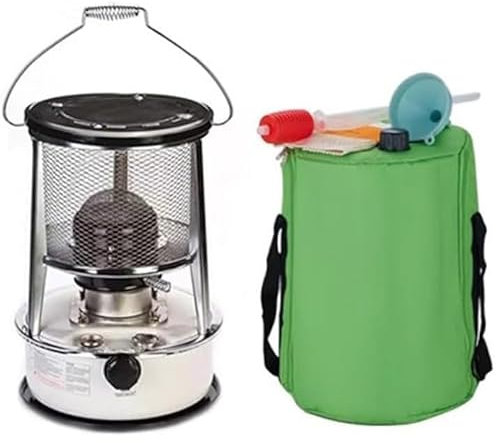SHANRROW Tragbare Camping-Ölheizung, 6 l Kerosin-Ofenbrenner, Outdoor-Paraffinheizungen Campingkocher
