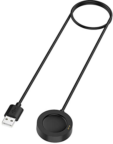 XBERSTAR Chargeur de montre pour Xiaomi Watch S4/2/S2/S3/Watch2 Pro/Watch H1 Câble de charge USB magnétique (noir)