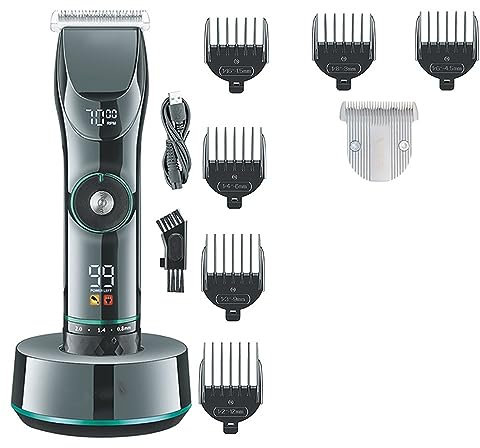 Tondeuses à cheveux pour hommes, tondeuses à cheveux professionnelles, tondeuses à barbe pour hommes, tondeuses à cheveux électriques sans fil et rechargeables
