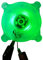 Shuade 5V/9V/12V Clear Frame Cooling Fan with LED Light 6200RPM 4010 Cooling Fans Low Noise 2Pin Coolers Fan for 3D Printer