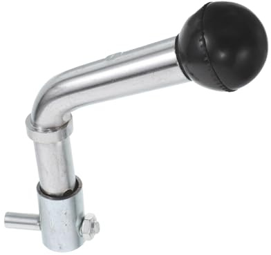 Homoyoyo Hochtemperaturbeständiger Ofentürgriff aus Metall Ersatzgriff für Kaminofen Grill und Pelletkamin Türgriff für Holzofen und Feuerschutztür