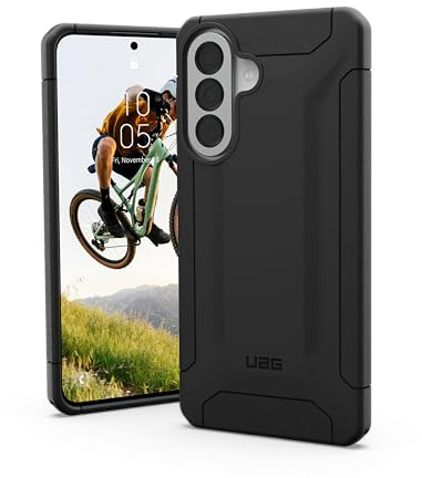 URBAN ARMOR GEAR Scout Hülle für Samsung Galaxy A57 5G | Passgenau | Anti-Rutsch Oberfläche | Robuster Schutz gegen Stürze & Stöße | Erhöhte Ränder | Alle Ports erreichbar