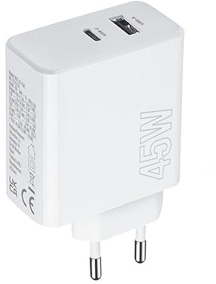 acce2s Ladegerät 2 Ports 45 W für Apple iPad Mini 3 USB-C + USB-A AFC®
