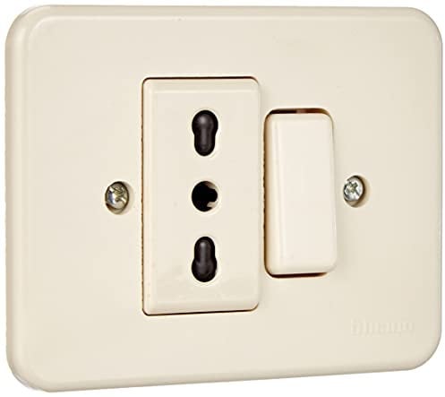 BTicino S1216N Serie Domino Placca Monoblocco