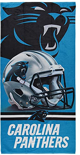 Wincraft NFL Carolina Panthers 3D beach towel 150x75cm
