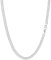 PROSILVER Panzerkette 925 Sterlingsilber 5mm breit Damen Herren Halskette Gliederkette 46cm/18 Kettelänge Minimalist Schmuck Accessoire für Männer Jungen
