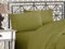 Elegant Comfort Luxuriöses 1500 Premium-Bettwäsche-Set aus Mikrofaser in Hotelqualität, dreireihig, Bestickt, weichste 4-teilges Bettlaken-Set, Knitter- und lichtbeständig, Full, Salbeigrün