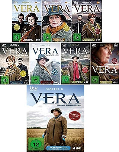 Vera: A very special case - Season 1-8 in a set - German original product [32 DVDs]