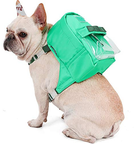 ETOPARS Mode Hund selbst Rucksack, Kleines Haustier Geschirr, Mini Carrier Rucksack Tasche Satteltaschen Welpentasche, Trendy Fashion Cat Puppy Brustgurt, Reisetasche für Hund