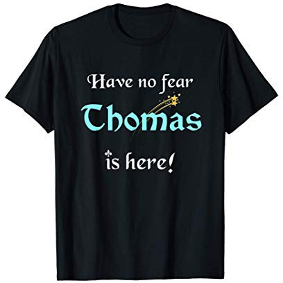 Thomas - nom personnalisé, énonciations drôles, cadeau de T-Shirt