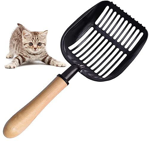 Ritte Katzenstreuschaufel, Katzenstreu Schaufel, Schaufel Edelstahl für Haustier, Große Katzenstreuschaufel, Kotschaufel, Metall Katzenstreu Schaufel, Metall katzenschaufel für Hunde, Katzenreinigung