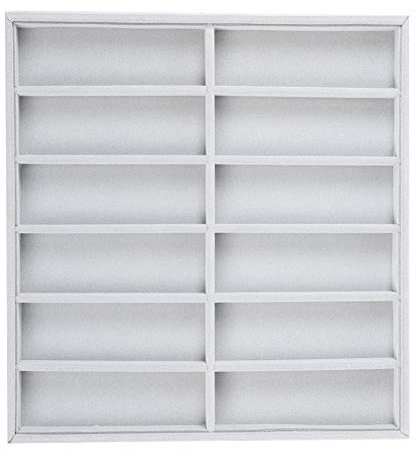 Scatola Porta Occhiali Espositore, Portaocchiali Porta Occhiali per Cassetto Anche Come Gioie o Cosmetici 12 Orologi Custodia Sole Supporto Vassoio Portatile Cassetto Organizzatore Vassoi Bracciale