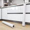 Shiny White Peel and Stick Wallpaper - Removable 45X500cm Contact Paper Vinyl Film for Kitchen Countertops Cabinets - Waterproof Furniture Sticker