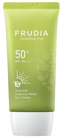 FRUDIA. Protector solar SPF 50 de Aguacate Greenery Relief.