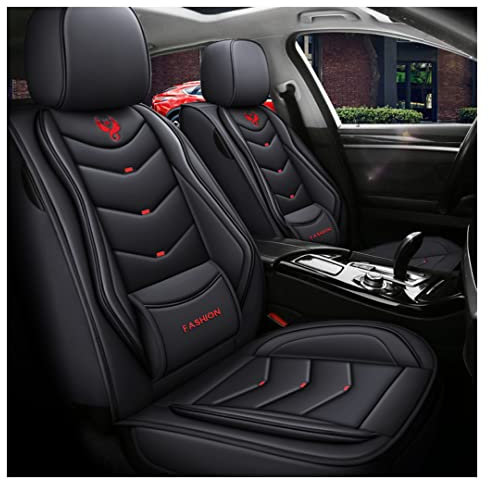 ESMOPA Autositzbezüge Universal Fit für Jeep Wrangler JK Sahara Sport 2004-2019 Kompatibel mit Autositzbezügen Lack