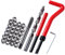 Fongmore 30-teiliges Edelstahl-Gewinde-Reparatur-Set, M8 x 1,25 mm, metrisches Gewinde-Reparatur-Einsatz-Set, kompatibles Handwerkzeug-Set für die Auto-Reparatur