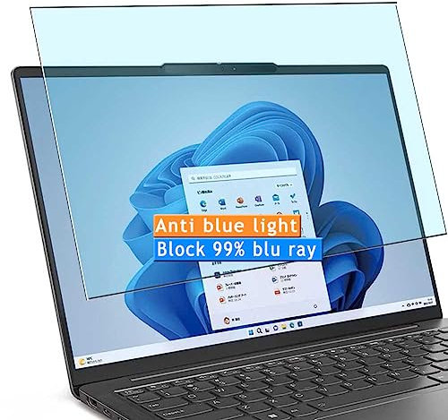 Vaxson 2 Stück Anti Blaulicht Schutzfolie kompatibel mit Lenovo Yoga Slim 6i Gen 8 14 Laptop Bluelight folie folien Displayschutzfolie ( nicht Panzer Schutz Glas folie SchutzGlas nicht PanzerGlas )