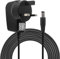 Dericam 12V 1A Power Supply Adapter for IP/CCTV Security Camera, 5ft AC to DC Power Cord, Wall Charger, Output 12V 1000mA, Input AC 100V-240V/50 or 60Hz/0.4A Max, Black