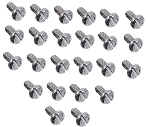 Uonlytech 100pcs Stainless Steel Round Head Screws Screws for Fixing Set Decking Kit