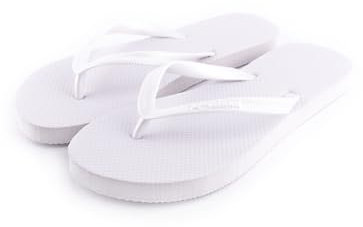 R-ISLAND Flip-Flop Mujer,chanclas verano de mujer,Adulto,para playa,piscina,casa. (Blanco, 39)