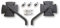 Spiegel Highsider Iron Cross schwarz