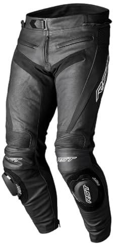 RST LEATHER PANTS TRACTECH EVO 5 BLACK/BLACK/BLACK 5XL (3464)