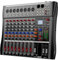 NEW BAXS Mixer audio professionale per DJ - Controller Bluetooth DJ a 8 canali mixer audio con DSP 16 effetti preimpostati, interfaccia USB, 8 ingressi microfono/linea XLR, AUX,