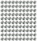 100 Stücke Sofa Federklammern, 4 Löcher Universal Polstermöbel Sofa Federn Ersatz Clips für Sofa Stuhl Couch Bett